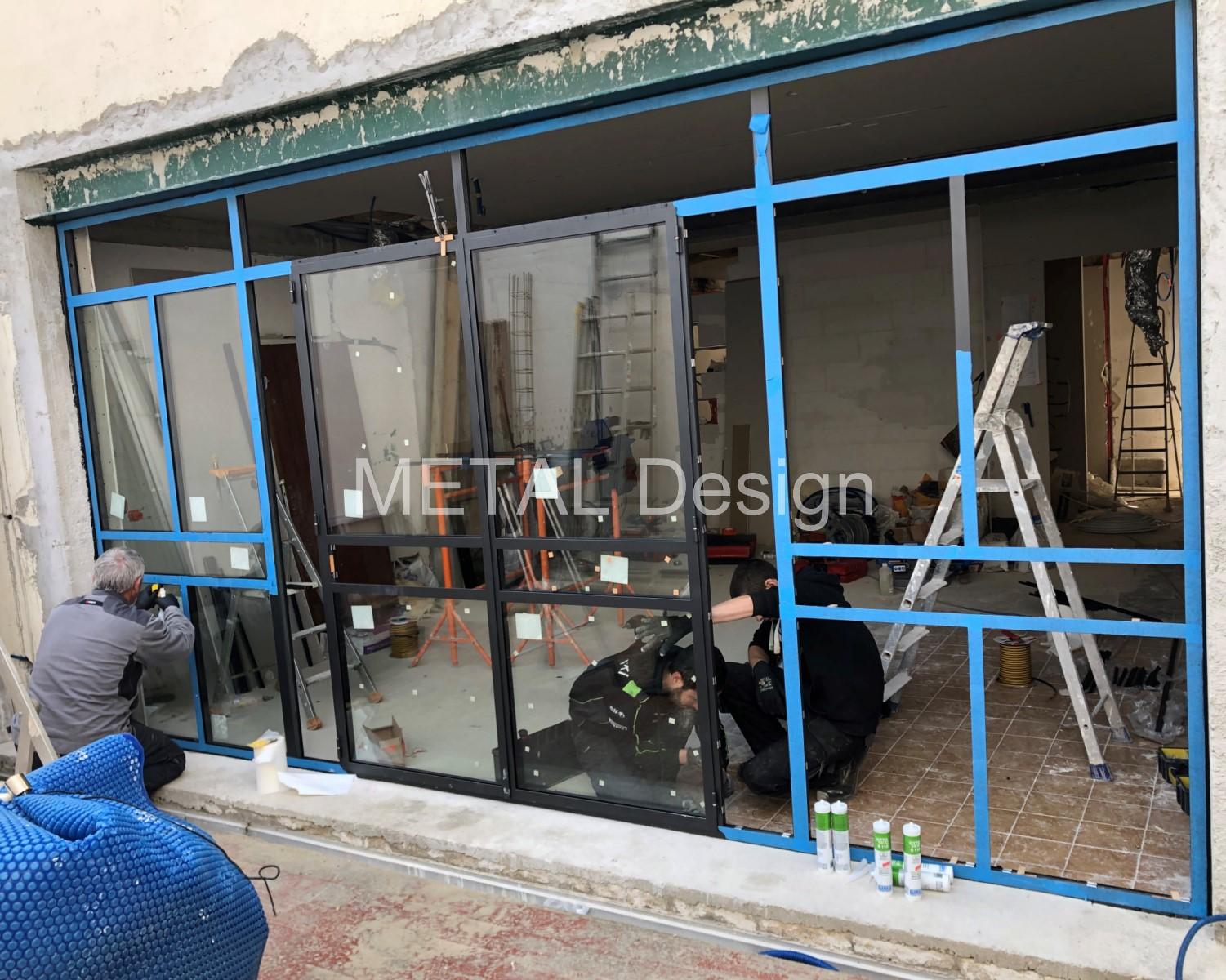 Rénovation et réalisation d'une verrière pour patio dans le 7° arrondissement de Marseille